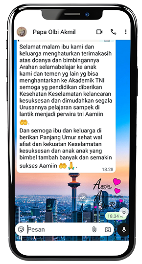 Testimoni Bimbel TNI Polri Edukasi Abdi Bangsa